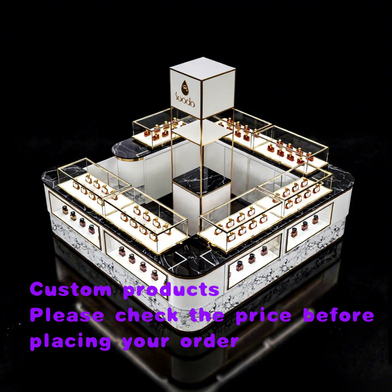 Perfume Fragrance Shop - Projekt luksusowego stoiska/kiosku na perfumy z