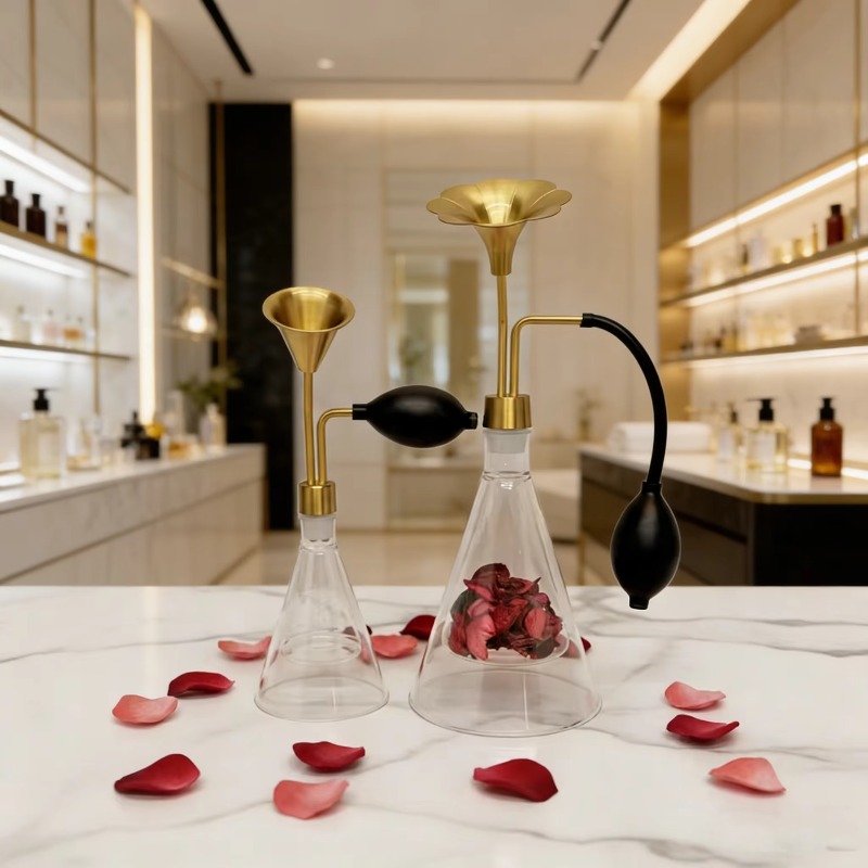 Szklane, mosiężne fiolki do pr – Perfume Fragrance Shop recenzja i cena