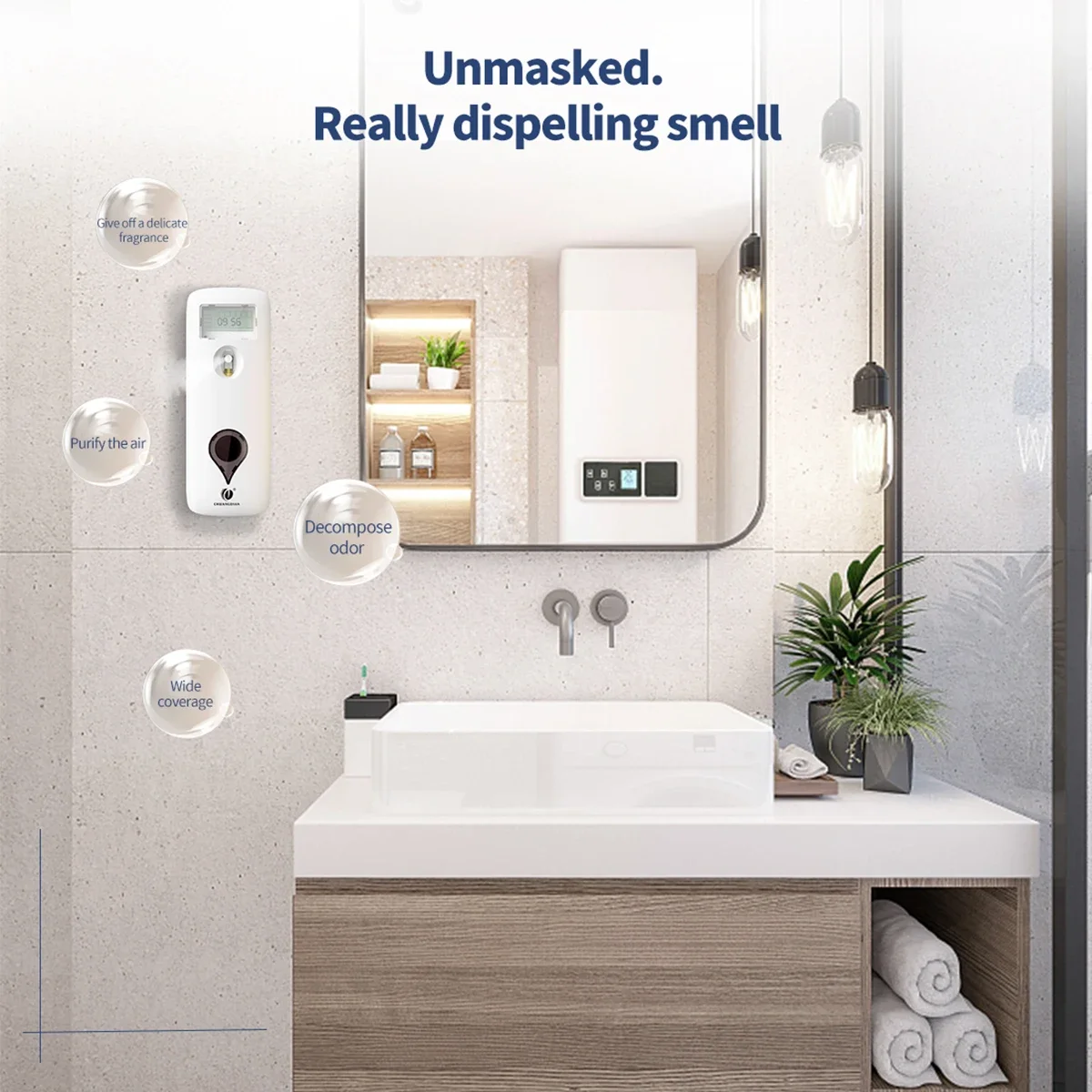 Dozownik płynnego odświeżacza  – Perfume Fragrance Vending Machine recenzja i cena