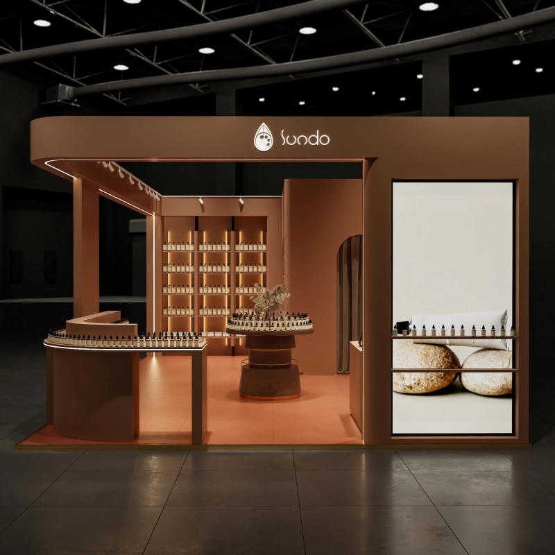 Elegancki, niestandardowy kios – Perfume Fragrance Shop recenzja i cena